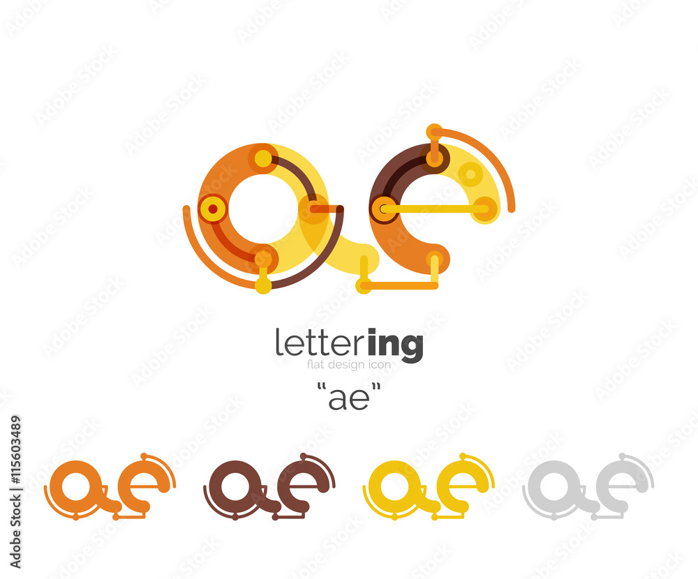 Letters logo icon