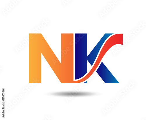 Free Download Unusual N and K. Business logo template
 - GFXLoad