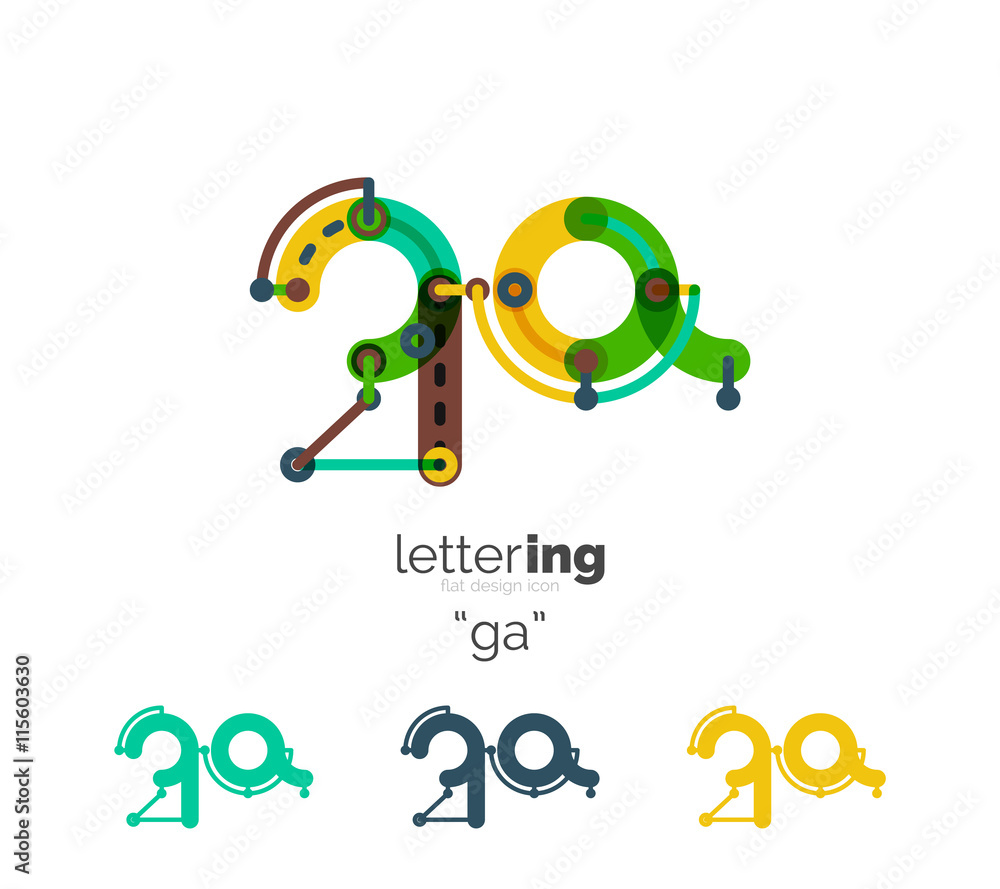 Letters logo icon Letters logo icon