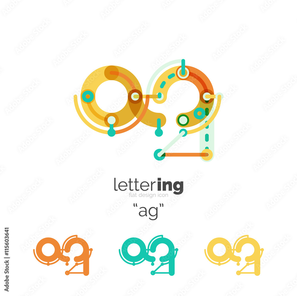 Letters logo icon Letters logo icon