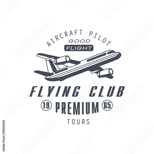Premium Fluying Club Emblem Design