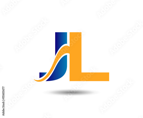 Free Download J and L logo vector
 - GFXLoad