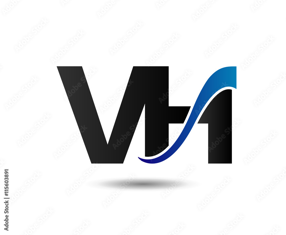 Letter V and H, vh logo
Letter V and H, vh logo