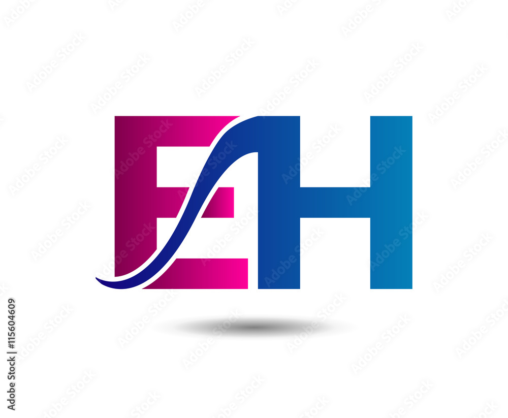 e and H, eh logo vector
e and H, eh logo vector