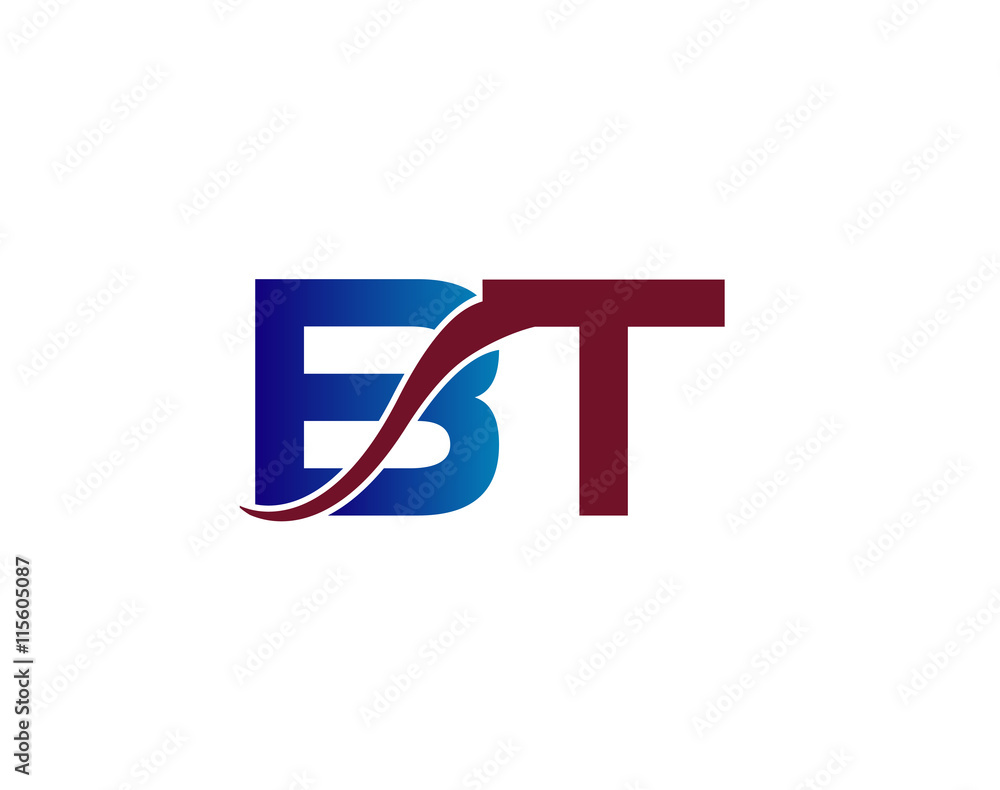 Letter B and T logo vector
Letter B and T logo vector