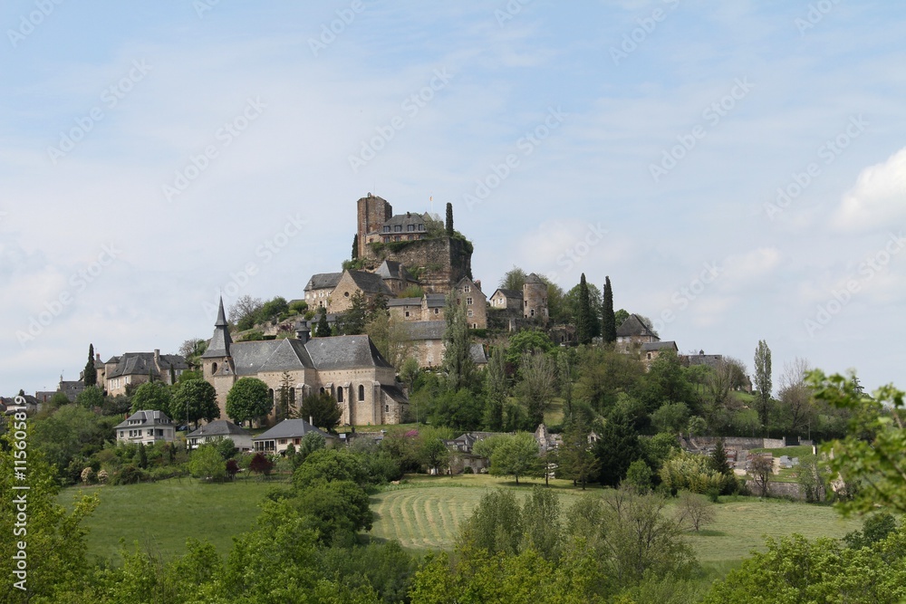 Turenne,village classé plus beau village de France en corrèze