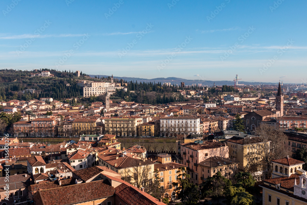 Verona panorama urbano
