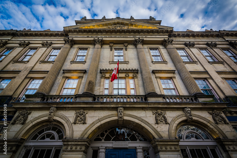 Saint Lawrence Hall, in Toronto, Ontario. Saint Lawrence Hall, in Toronto, Ontario.