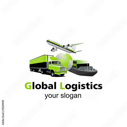 Global Logistic vector logo