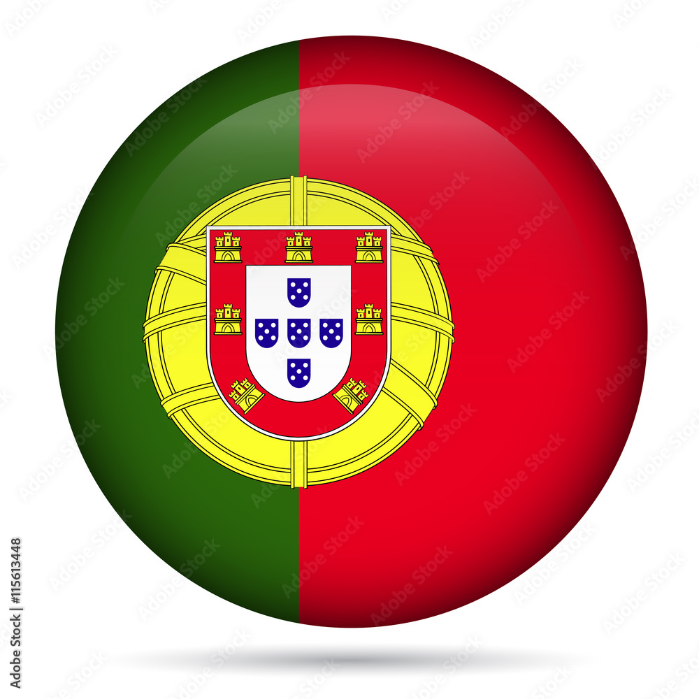 Obraz premium Brazil fag badge