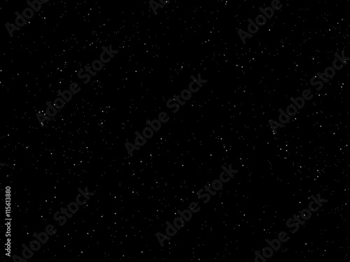 Stars Black Backdrop