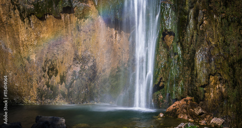 Plitvice National Park  Croatia - the Big Waterfall 