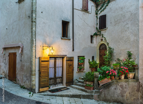 Fototapeta Naklejka Na Ścianę i Meble -   street provincial Italy