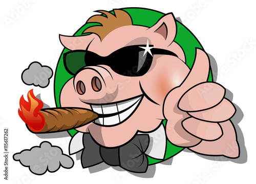 Pig BBQ Chef