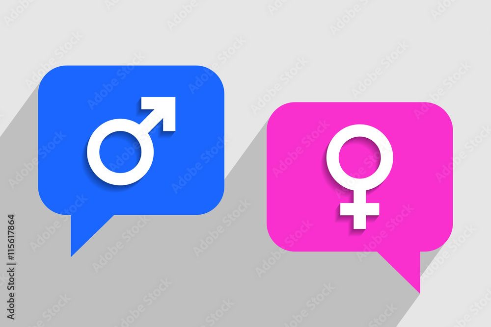Dialogue between man and woman Dialogue between man and woman