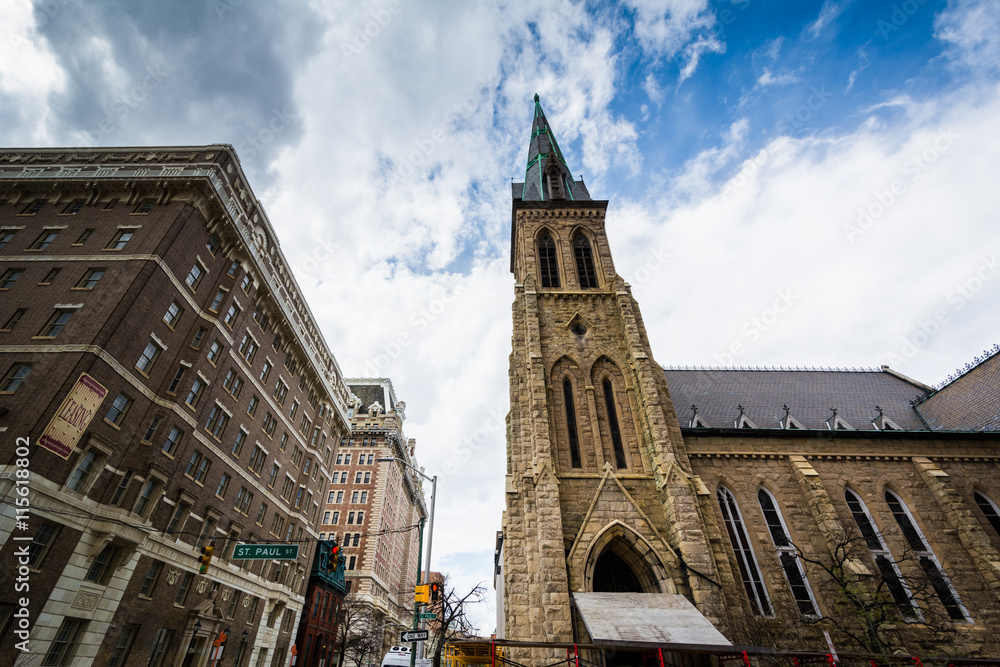 The New Refuge Deliverance Cathedral, in Mount Vernon, Baltimore
