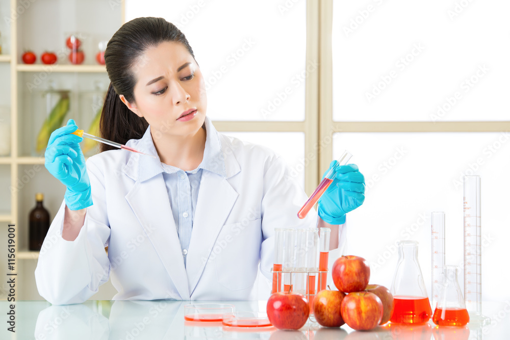 female scientist try to breakthrough generation gmo food female scientist try to breakthrough generation gmo food