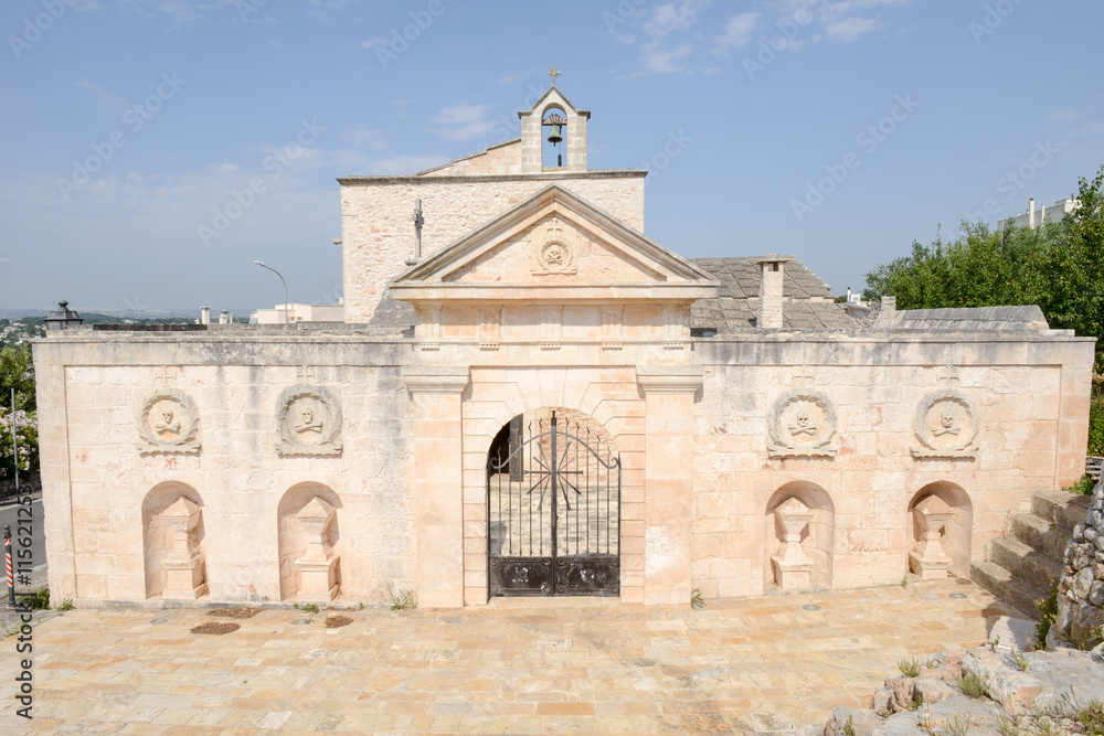 Church of Santa Maria di Costantinopoli at Cisternino on Puglia