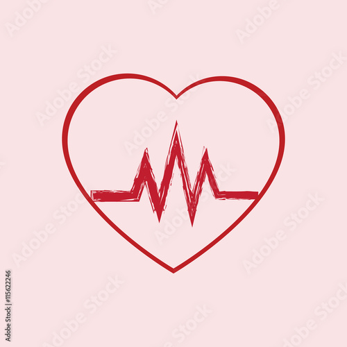  heart, icon, vector, medicine.