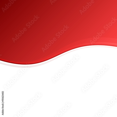 Red and White Blank Abstract Background. Vector