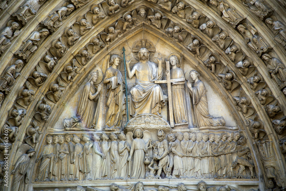 Notre Dame, cathedral in Paris, France