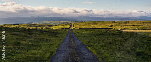 Fotografie Strada di campagna - Islay, Scozia