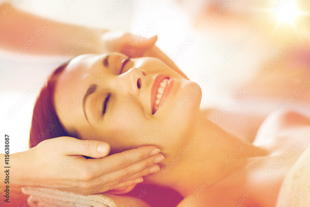 Naklejka premium woman in spa