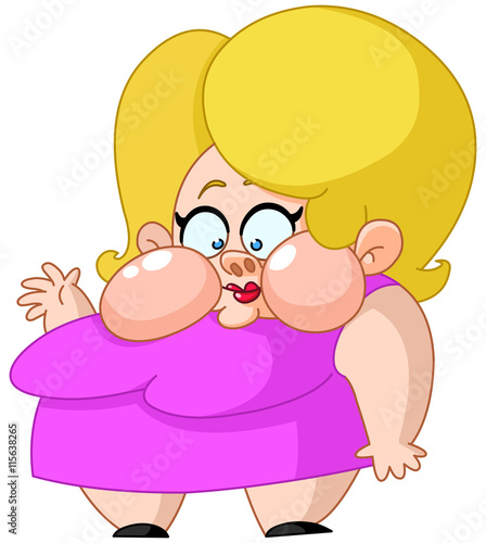 Fat woman