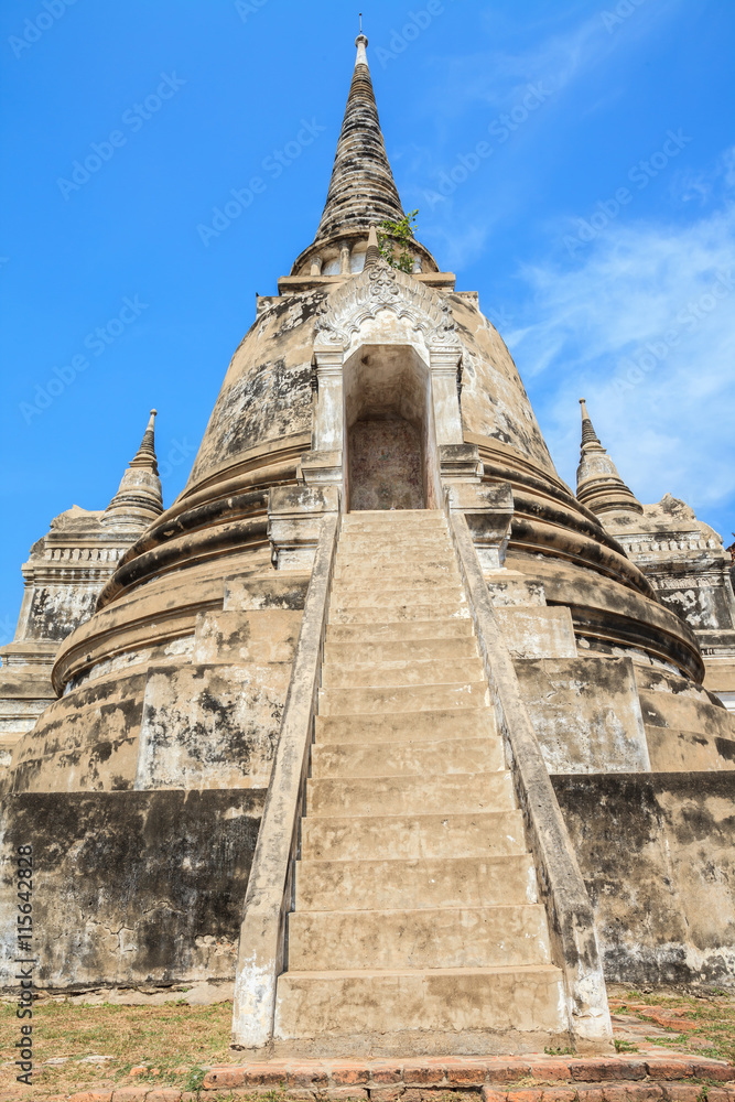 Pagoda and Stupa temple in ancient city Pagoda and Stupa temple in ancient city