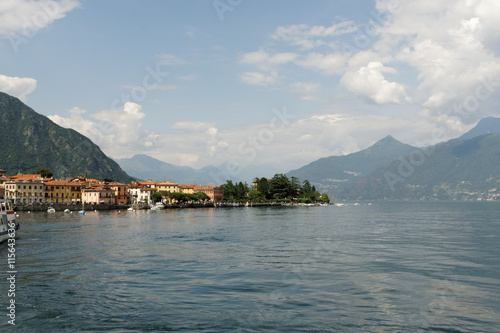 Menaggio at the coast of a Lake