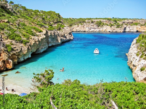 Cala des Moro, Majorca - bay with beach