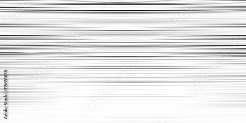 Horizontal white motion blur lines abstraction