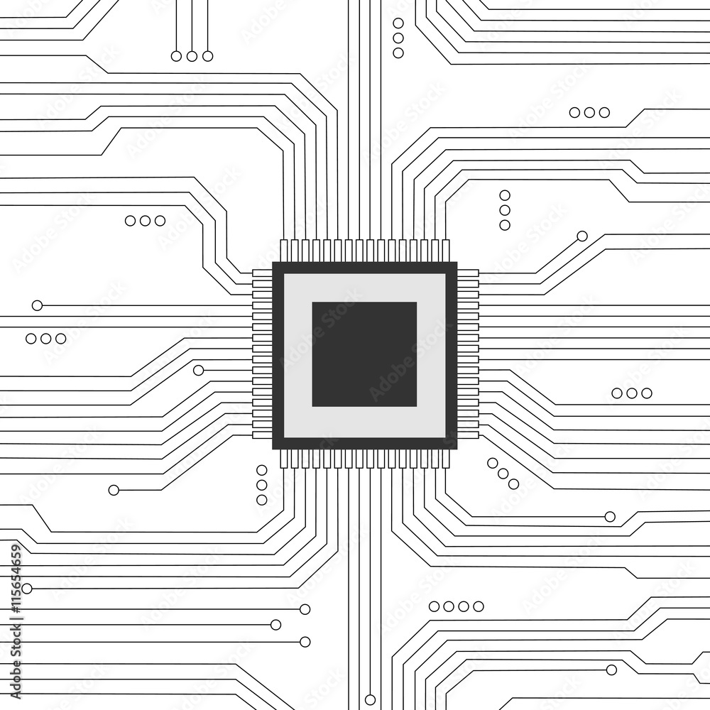 Abstract electro scheme Abstract electro scheme