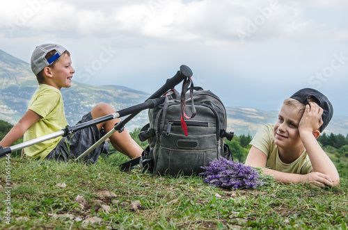 Teens at rest