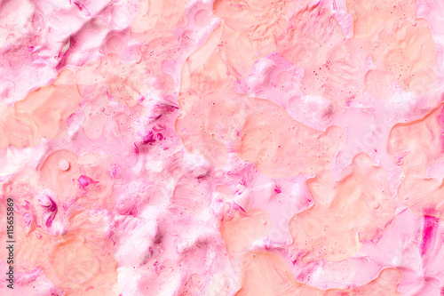 Pink paint abstract texture
