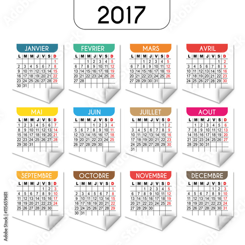 Calendrier 2017