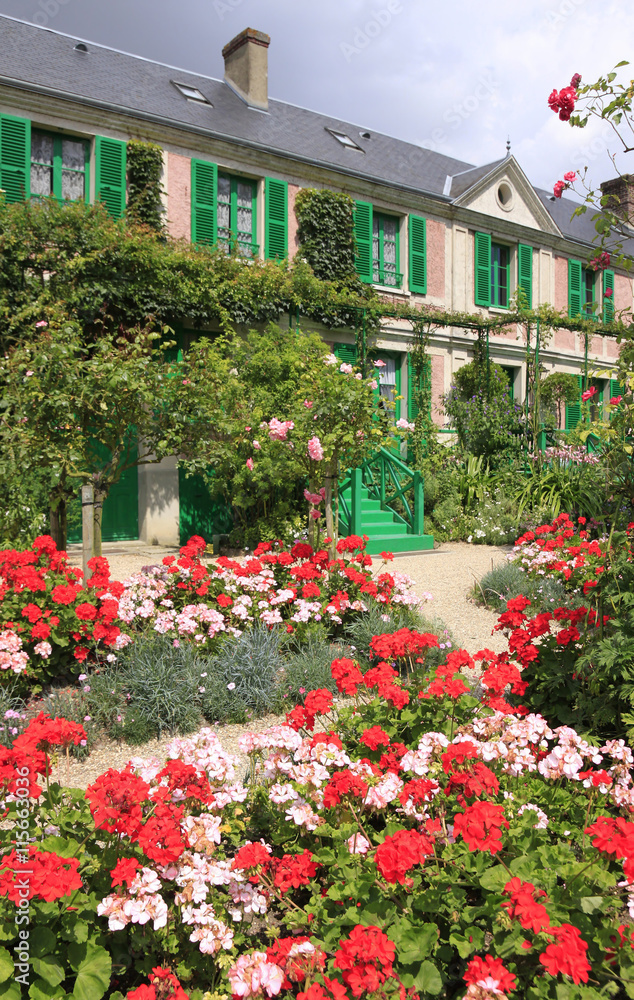 Garten von Claude Monet in Giverny Garten von Claude Monet in Giverny
