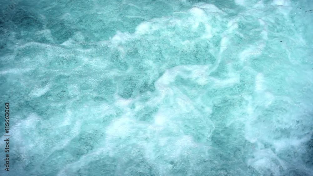 SLOW MOTION: surface boiling water SLOW MOTION: surface boiling water
