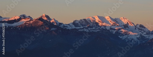 Sunrise in the Bernese Oberland