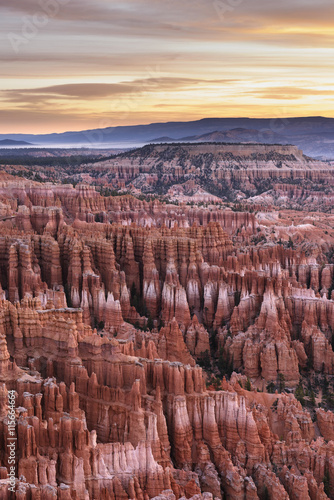 Pastel Colors of Bryce Canyon at Sunrise