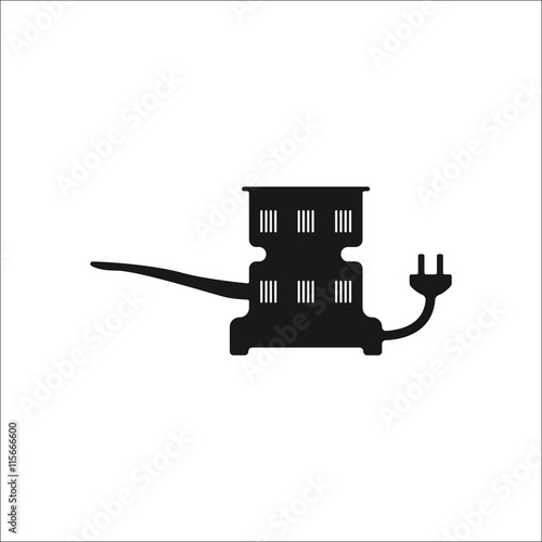 Hookah coal Lighteners simple icon on background photo