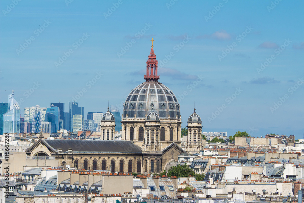The Saint Augustin church, Paris, France.