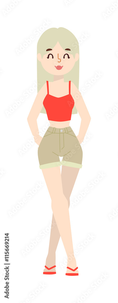 Illustration teenagers staying girl. Young girl vector character and cute modern adult girl. Beautiful happy woman and conversation smiling pretty girl. Adult teen. Illustration teenagers staying girl. Young girl vector character and cute modern adult girl. Beautiful happy woman and conversation smiling pretty girl. Adult teen.