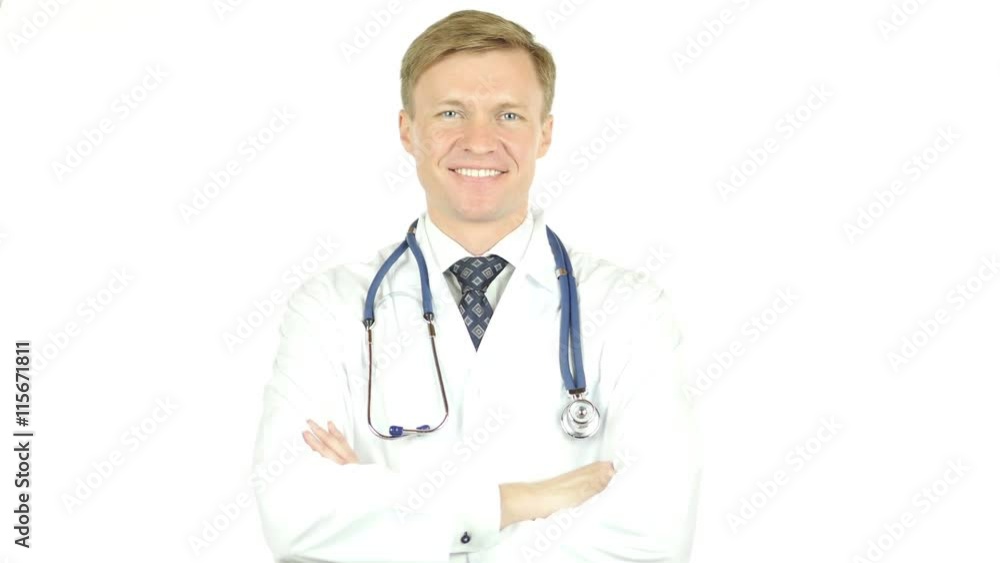 Portrait of Family Doctor, looking at the camera Portrait of Family Doctor, looking at the camera