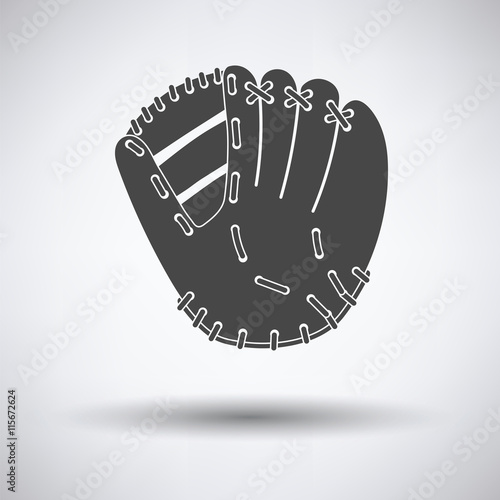 Baseball glove icon
