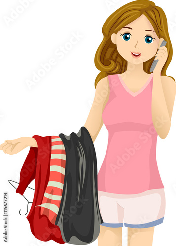Teen Girl Call Fashion Advice