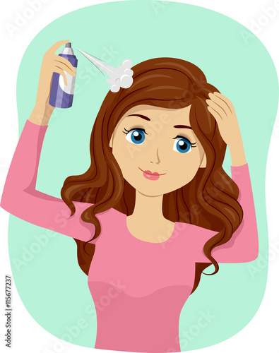 Teen Girl Dry Shampoo Spray