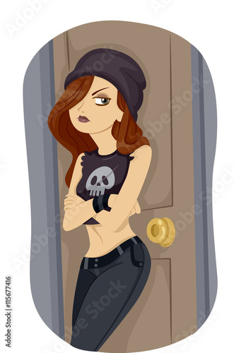 Teen Girl Rebel Stereotype