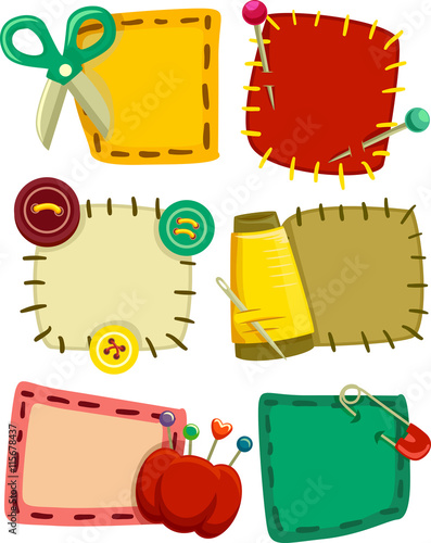 Sewing Patches Frames