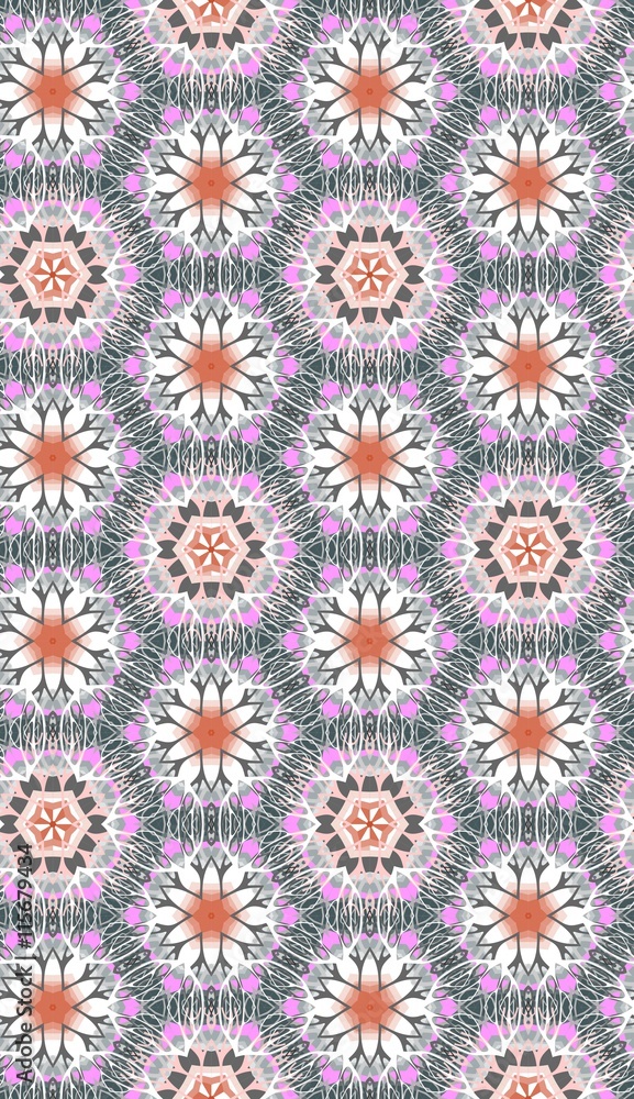 Seamless hexagonal pattern. Vector background. Can be used for wallpapers, textiles, fabrics, textures, wrapping paper.